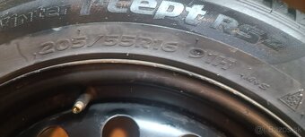 Predaj  4x zimne pneumatiky na plechovych diskoch - 8