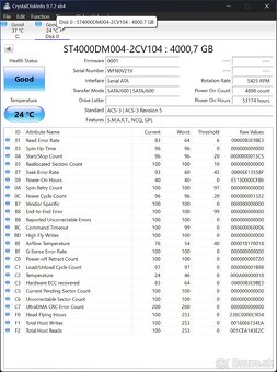 Predám pevne disky Seagate a Wester Digital - 8