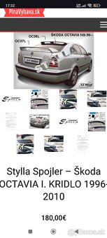 Krídlo škoda Octavia 1 - 8