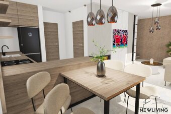NEW LIVING - novostavba 3i byt, 2x parking a pozemok, Záhrad - 8