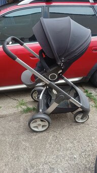 Stokke Crusi hlboky kocik + sportovy + pre surodenca - 8