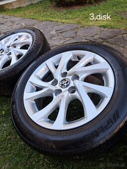 Predám disky Toyota R16 – 5x114,3 + TPMS - 8