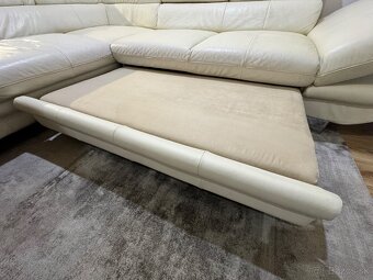 Kozena sedacia suprava tvar L - 8