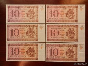 Vzácnejšie Slovenské bankovky vojnové obdobie - 8
