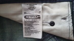 Pánske,riflové šortky G STAR RAW 3301 - veľkosťč.30 - 8