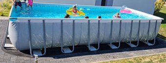 Bazén Bestway 7,3m x3,7m x1,32m ,plus vysávač - 8