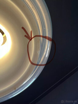 Závesná lampa od Carla Nasona pre Mazzega - priehľadné murán - 8