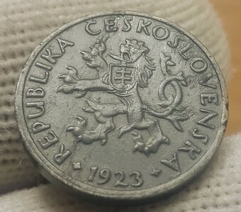 Československé meď.5 haliere a 2 haliere. - 8