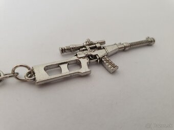 Kľúčenky v tvare strelnej zbrane 1 - 8