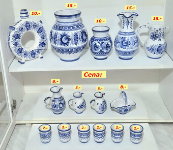 Modranská keramika modrá - 8