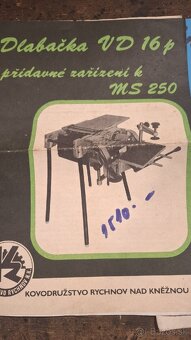 Hoblovacka MS 250 s dlabackou - 8