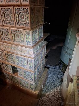 Kachlová pec historická - 8