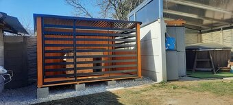 Kvalitné slovenské voliéry, koterce 3x2m WOODLINE - 8