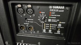 2x Yamaha DXS15 MKII a 2x Yamaha DXR15 MKII - 8