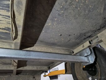 Predám prívesný vozík 3.5m s SPZ a plachtou 750kg - 8