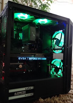Herný výkonný PC-Ryzen 5+RTX 2080-8GB OC+32 GB RAM+NVMe+ARGB - 8