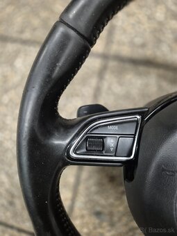 Predám trojramenny volant S-line pre Audi - VÝBORNÝ STAV - - 8