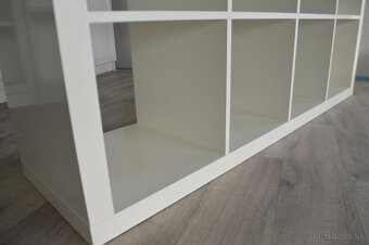 Knižnica regál Kallax policový regál s LED osvetlením - 8