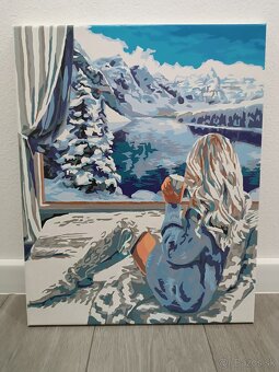 Ručne maľované obrazy 50x40 cm - 8