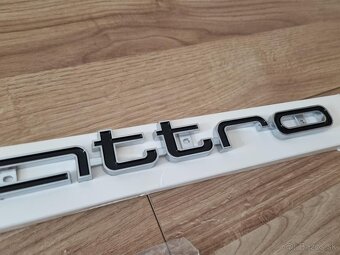 Audi QUATTRO NAPIS OZNACENIE LOGO DO MASKY - 8
