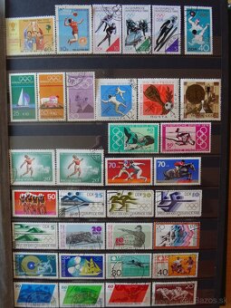Pekná zbierka známok ŠPORT 2 - 8