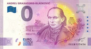 0 euro bankovka / 0 € souvenir - 2020 - 8