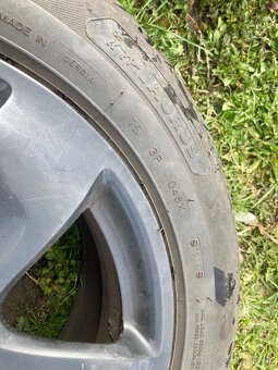 Predám letnú sadu 5x112 R16 - 225/55 R16 - 8