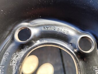 4x100 r15 plechové disky Opel 6Jx15ET39 - 8