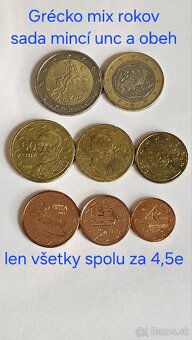 OBEHOVÉ a UNC sady euromincí - 8
