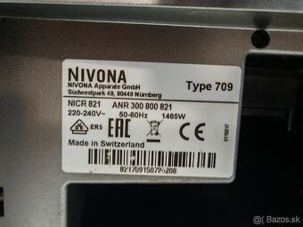 Espresso kávovar Nivona NICR821 - 8