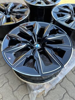 ✅ BMW originálna sada diskov r21 G70 i7 X3 G45 909M Black ✅ - 8