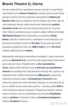 SONY Bravia Theatre U - nové - 8