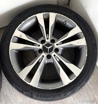 Original 18" Mercedes-Benz kolesa 225/45 R18 - 8