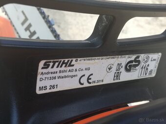 Motorová píla Stihl MS 261 - 8