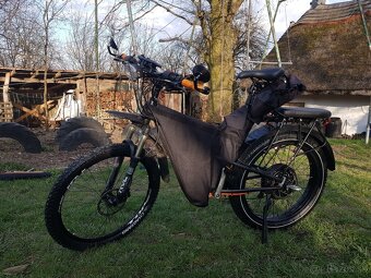 Elektromotorka 5000W / skladaci a rýchly postapo ebike - 8