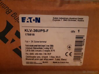 Rozvodnica rozvádzač Eaton 36+6 modulová IP30 - 8