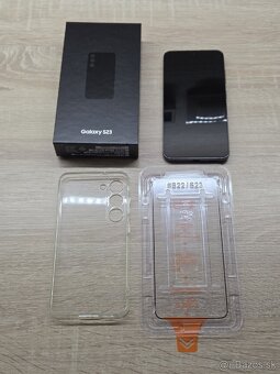 Galaxy S23 256gb čierny - komplet balenie, nové sklo, obal - 8