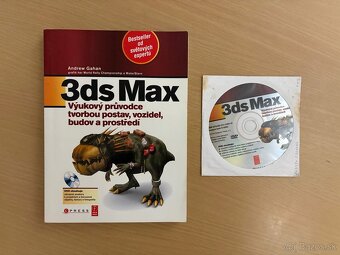 Komplet knihy 3ds Max + BONUS 3D animácia (aj CD/DVD) - 8