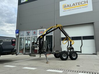 Vývozka - príves na drevo JANSEN HRW-30 3T - 8