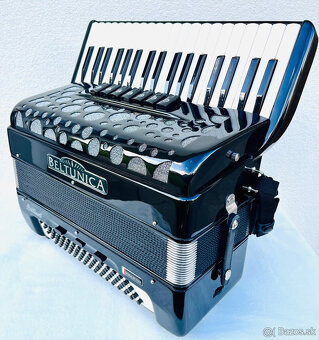 NOVÝ akordeón BELTUNICA BRILLIANT 80 basový- - SILENT KEYS k - 8