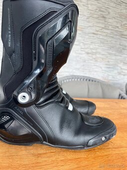 Kožená kombinéza FLM + boty Dainese Nexus - 8