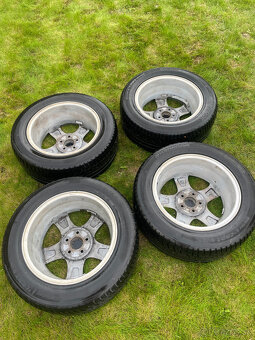 original volvo hlinkove disky r16 + zimne pneu 225/45 R16 - 8