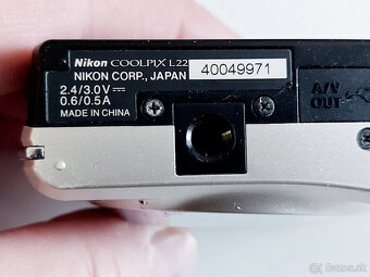 fotoaparat nikon coolpix l22 - 8