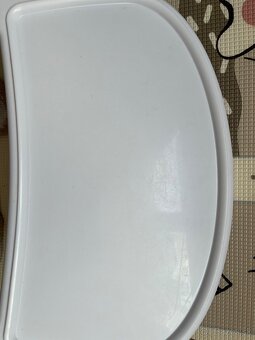 Kinderkraft Fini Grey stolička jedálenská drevo ekokoža - 8