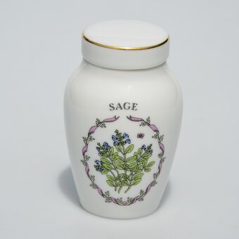 Vintage porcelánové koreničky - Nové korenie, zázvor, paprik - 8