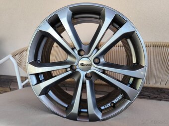 4x100 r17 hliníkové disky Renault, Nissan, Honda, Hyundai - 8