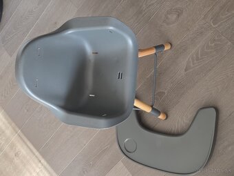 Childhome stolička 2v1 Evolu 2 Natural/Anthracite - 8