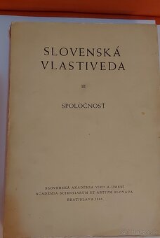 SLOVENSKÁ VLASTIVEDA, komplet vydanie. - 8
