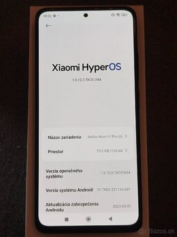 Predám Xiaomi Redmi Note 11 Pro 5G (6/128GB) – Graphite Gray - 8