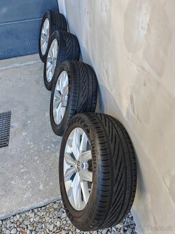 Letná sada originál VW Kingston R18 + TPMS - 8